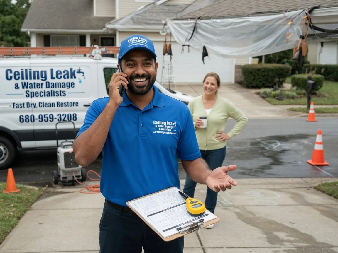 Ceiling Leak Cleanup Pedricktown, NJ FAQs