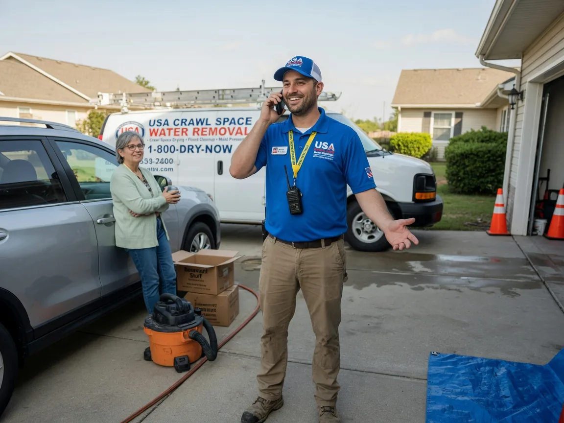 Crawl Space Water Removal Pedricktown, NJ FAQs